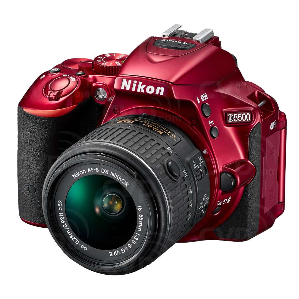 Buy - Nikon D5500 24.2 Megapixel DX-Format Digital SLR Camera in Red